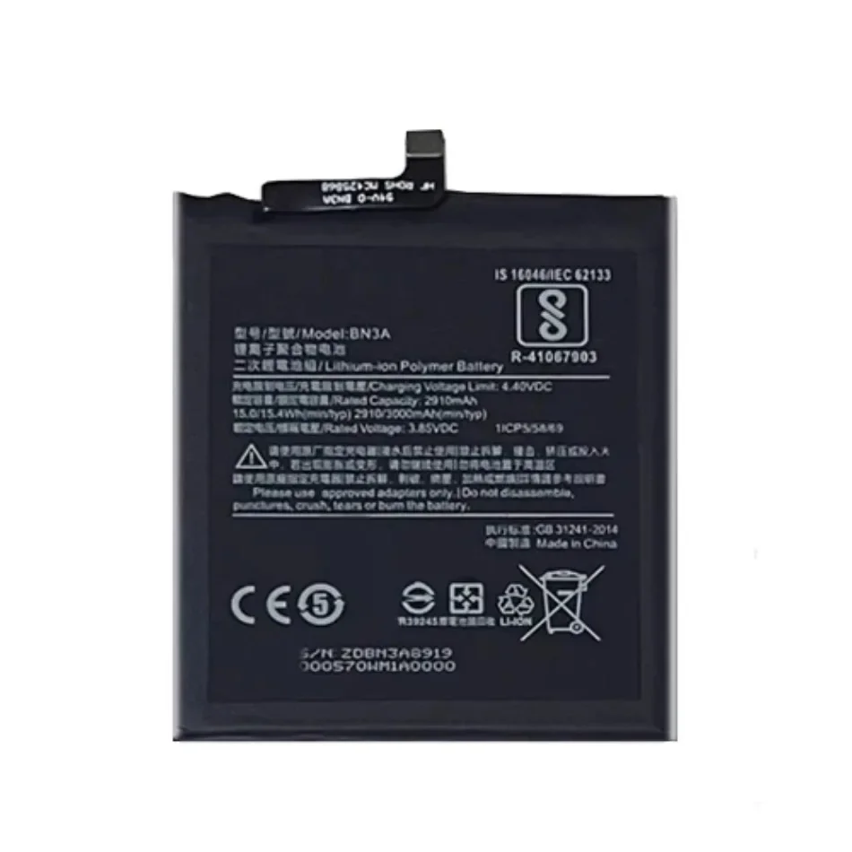 Аккумулятор BN3A емкостью 3000 мАч для Xiaomi Redmi Go Bateria + бесплатные инструменты