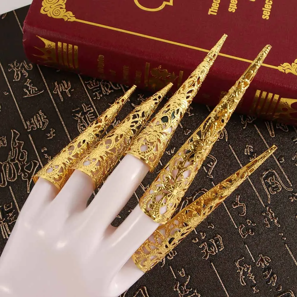 Цветочные полые антикварные стильные китайские аксессуары для древнего танца