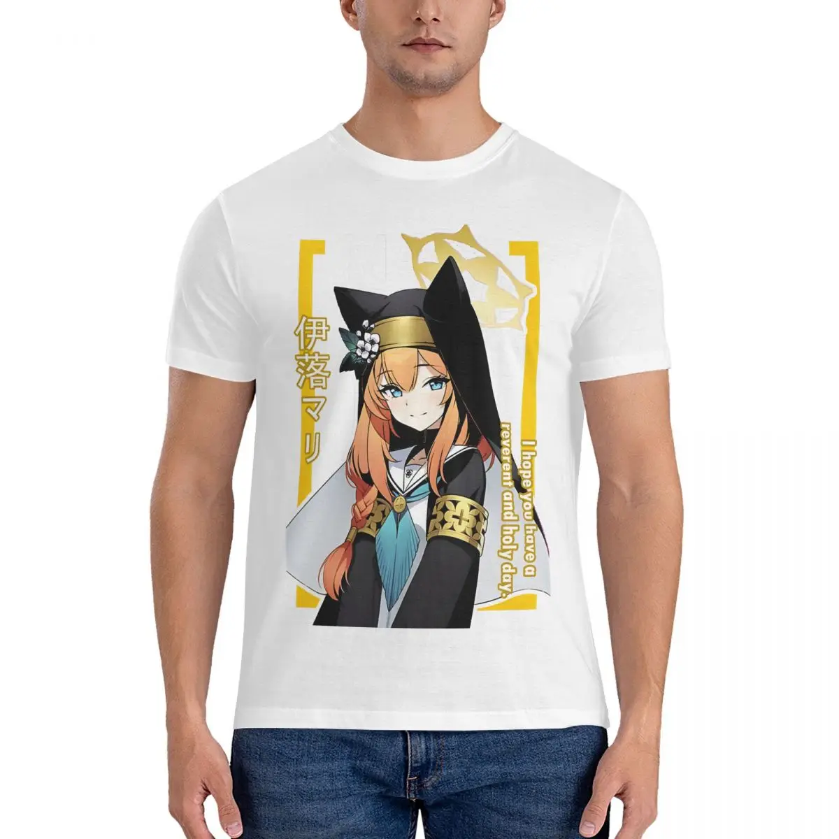 Футболка мужская с круглым вырезом забавная тенниска из чистого хлопка синим