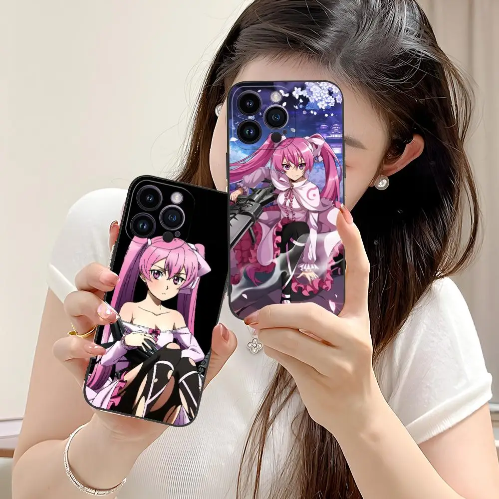 Фото Чехол для телефона Akame Ga Kill Mine для iPhone 17 16 15 14 13 12 11 X XR XS 8 7 Air Pro Max Plus Mini, мягкий противоударный чехол из ТПУ №1
