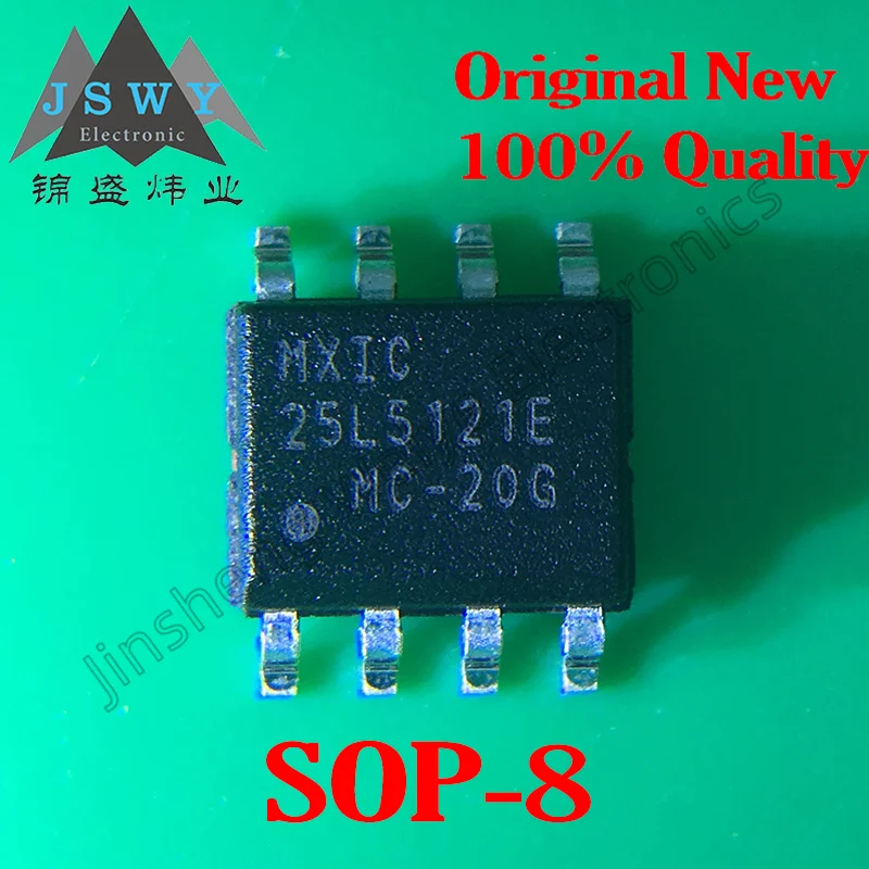 5шт MX25L5121EMC-20G 25L5121E SOP-8 Память IC IC 100% Новый Оригинальный Бесплатная Доставка