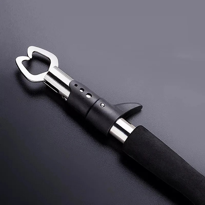 

Fish Grip Outdoor Portable Lock Fishing Tackle Tools Fish Lip Clip Folding Gripper Ultra Retention Rope Tool Accessories