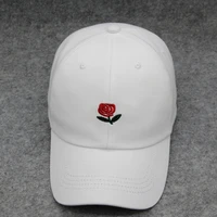 new rose safety baseball hat men and women spring and summer outdoor sun protection embroidered cap leisure