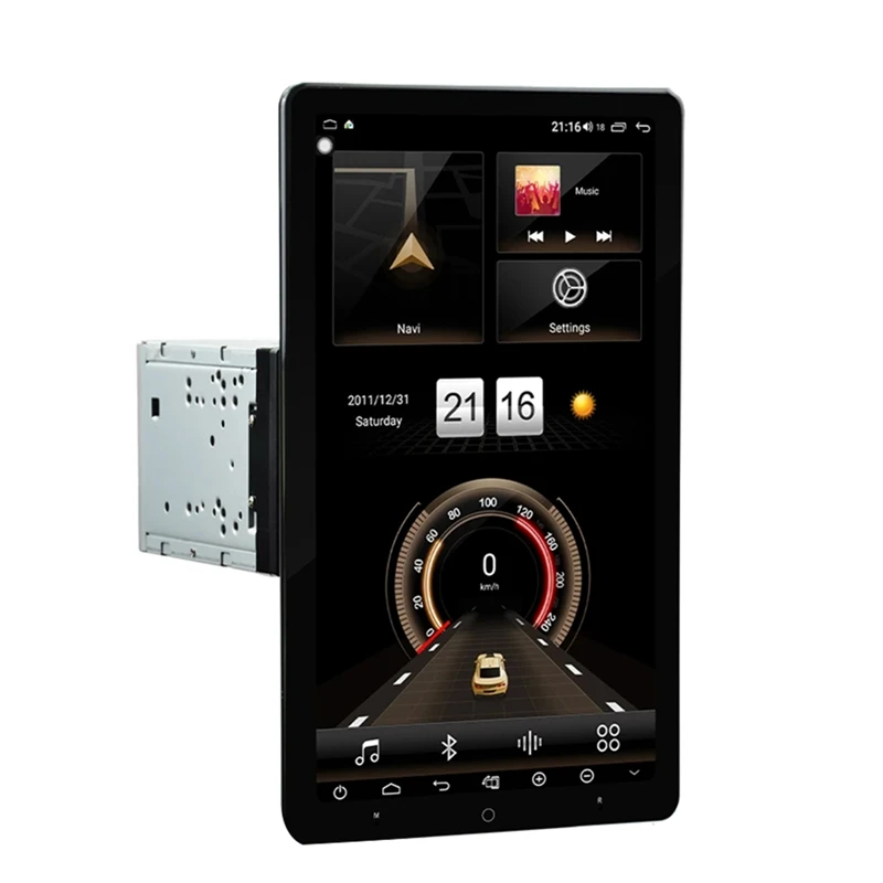 

13.3 Inch 2Din Android 10 Car FM Video Stereo Player Rotatable Touch Screen Carplay Bluetooth GPS Navigation