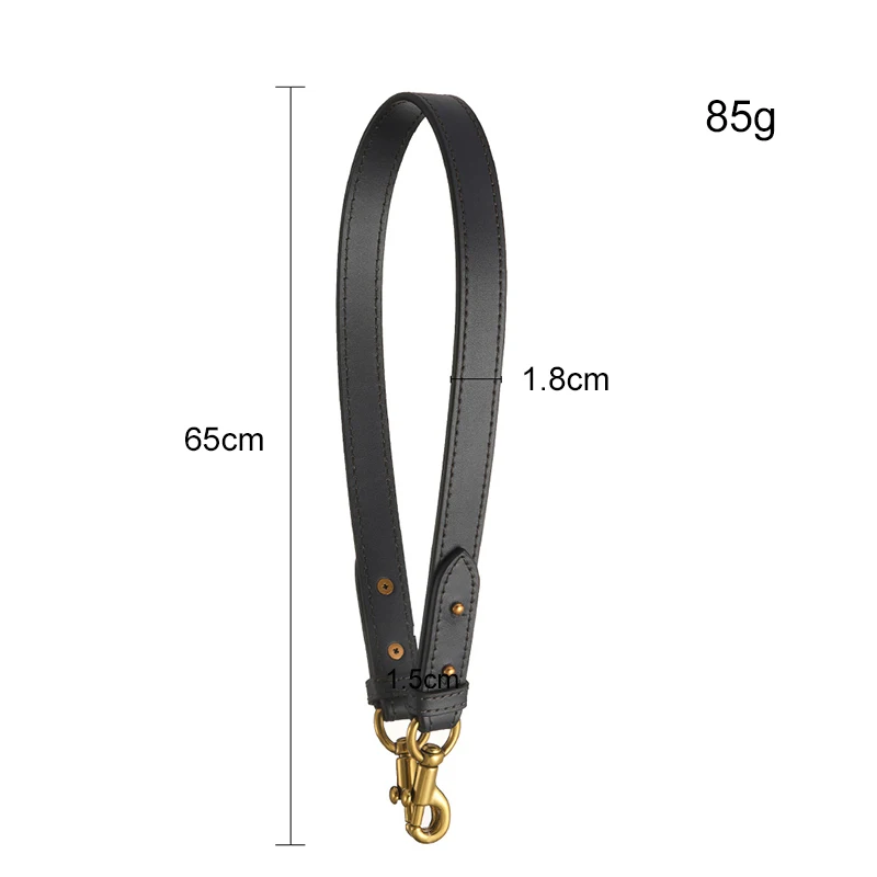 65cm Black beige Bag Strap DIY Replacement PU Leather Shoulder Bags Straps Belts for Handbags Handle Purses