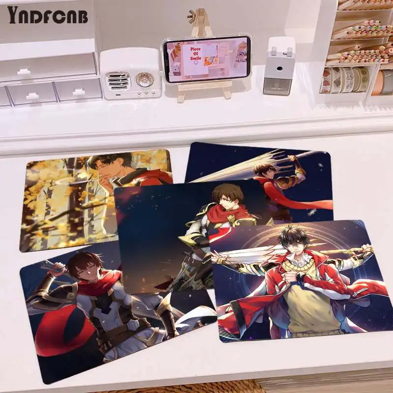 

YNDFCNB Cool New Anime The King's Avatar Ye Xiu gamer play mats Mousepad for CS GO/LOL Top Selling Wholesale Gaming Pad mouse