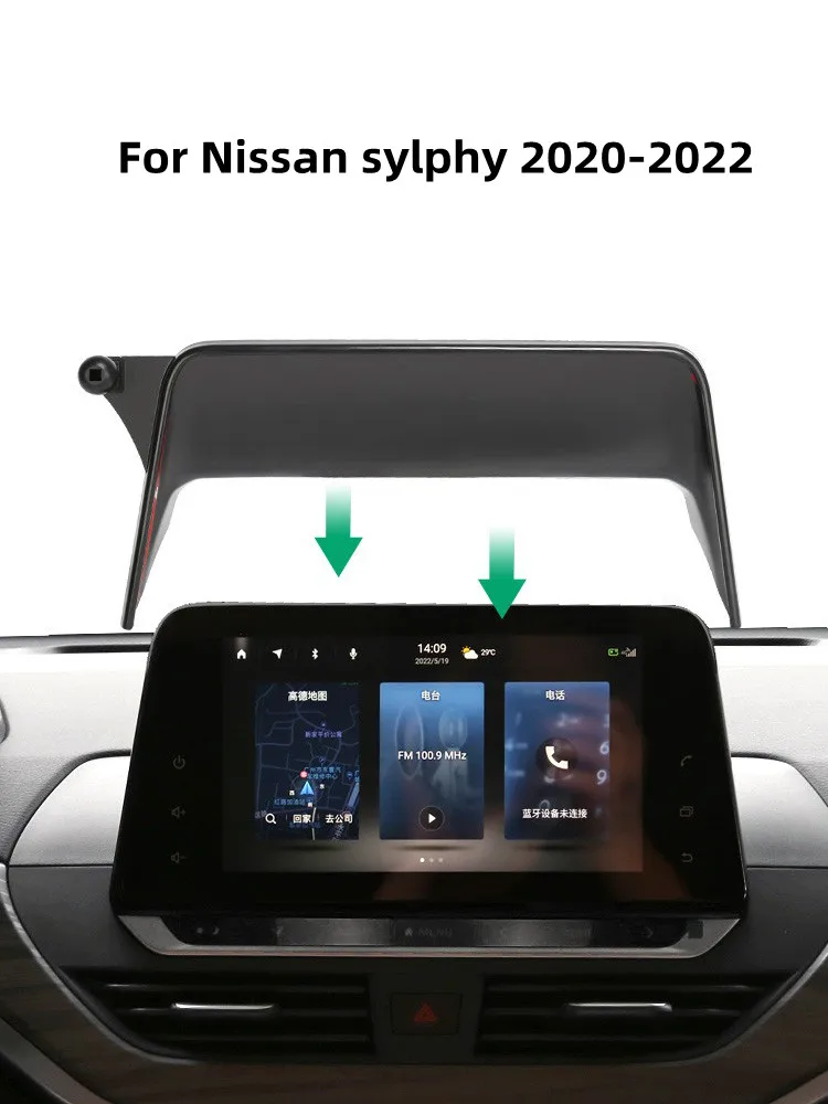

Крепление для телефона для Nissan sylphy 2021 2022 Teana 2020 2021, автомобильный держатель для сотового телефона, крепление для Samsung iPhone 12 11 XS XR