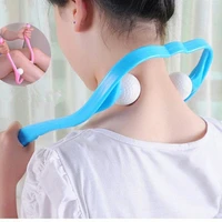 plastic pressure point therapy neck massageador massagem 3 colors neck massager for neck shoulder trigger point