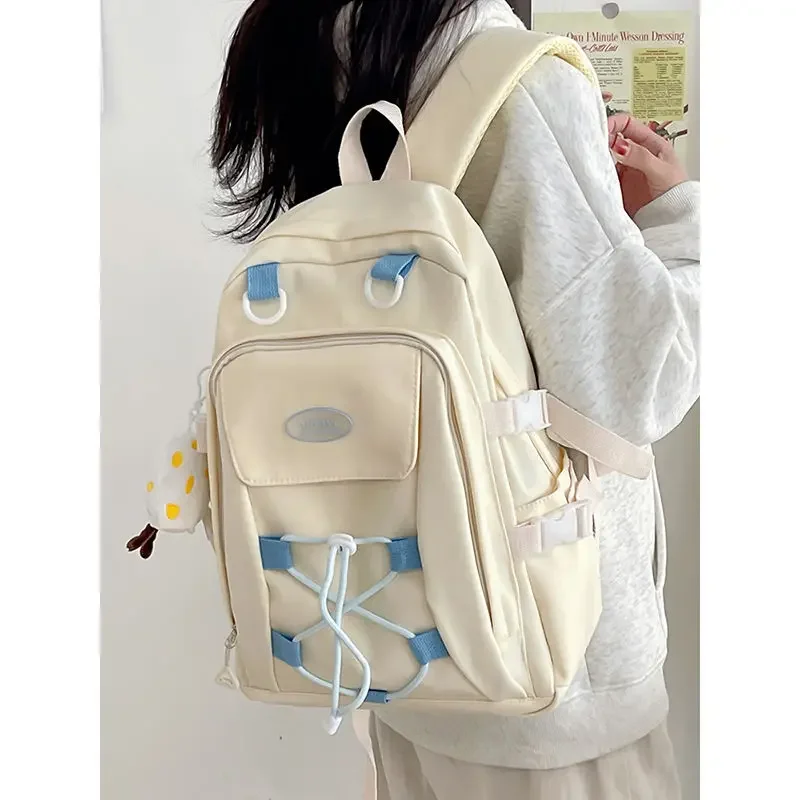 BOMO винтажный женский рюкзак модные разноцветные рюкзаки большой емкости для