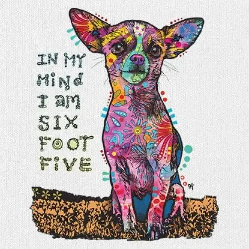 Мужская футболка с надписью I'm Six Foot Five