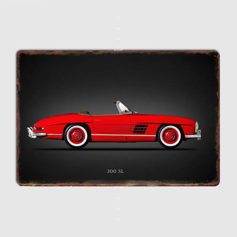 Этот классический спортивный автомобиль является знаком 300SL от 1957 года