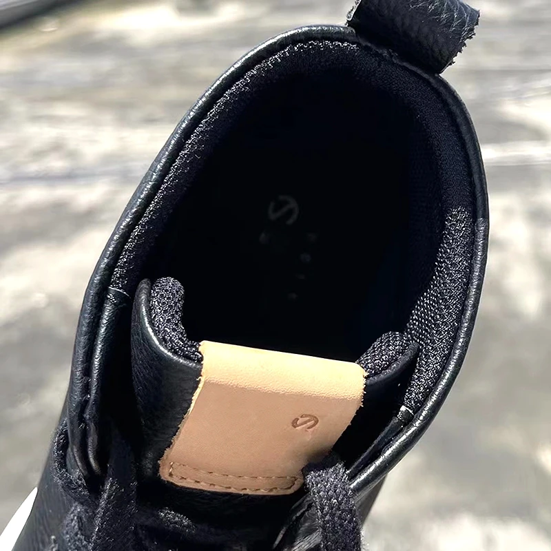 Men's Golf Shoes Brand Original Leather Waterproof Non-Slip Comfortable Outdoor Sports Leisure High Top Sneakers