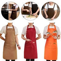 colorful apron sleeveless convenient chefs universal cooking apron keep the clothes clean men women kitchen apron supplies