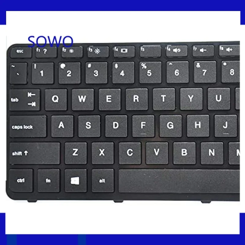 Клавиатура с рамкой совместимая HP Pavilion 15E 15N 15T 15-N 15-E 15-E000 15-N000 15-N100 15T-E000 Series черная