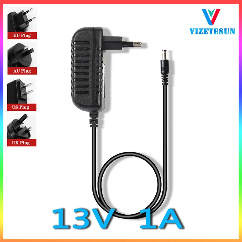 Punch Card Machine Attendance Machine Power Supply 13v 1000ma Charger Cable