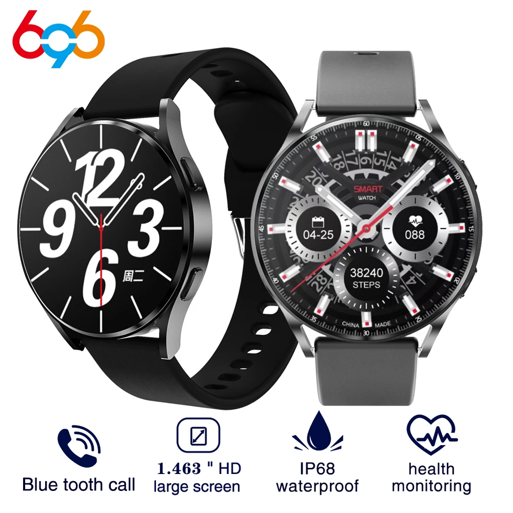 

Смарт-часы с Bluetooth 1,463 дюйма, водостойкие, IP68, IP68