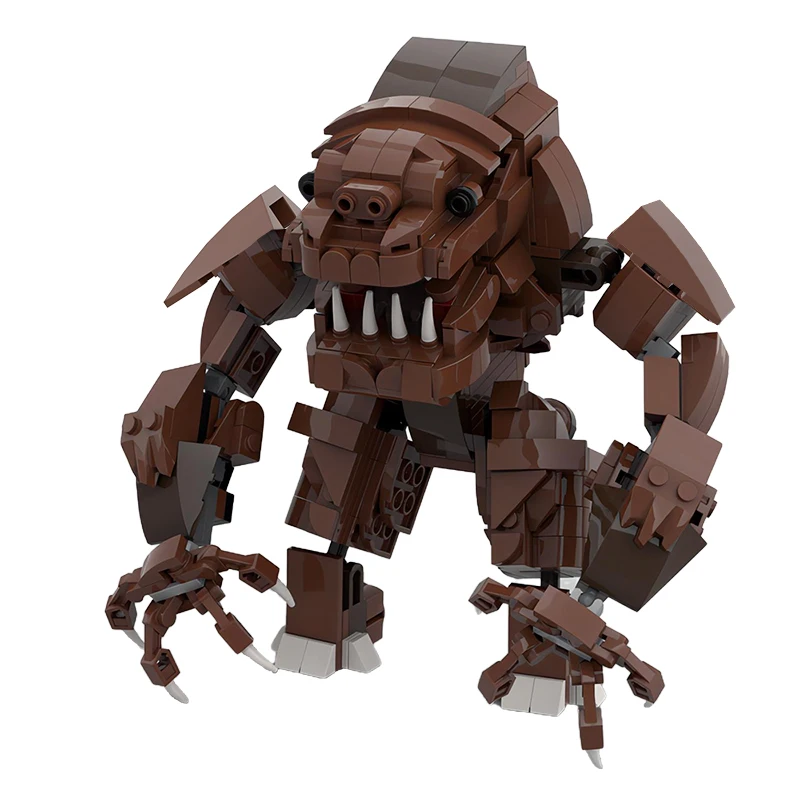 Космическая Серия Rancor Wars Monster Tattoo Ironclad Beast Buildmoc Kit - Кирпичные Игрушки сделай Сам