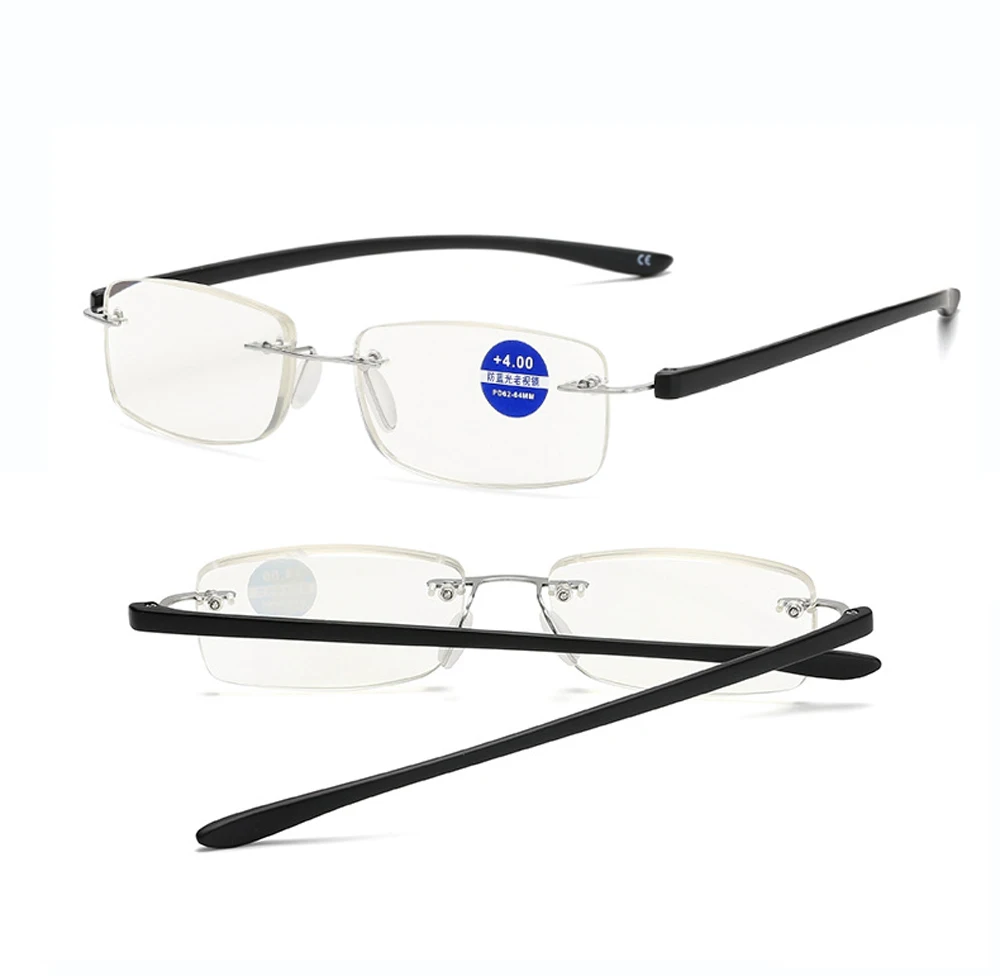 Ультралегкие Очки для чтения Женщин Мужчин Бесрамочная Смола Классический Высокое Качество Анти Blu Ray Усталость +1 +2 +3 до +4