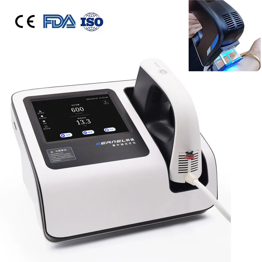 

Kernel KN-5000C CE cleared powerful 50mW excimer 308nm vitiligo excimer laser 308nm for facial vitiligo psoriasis treatment