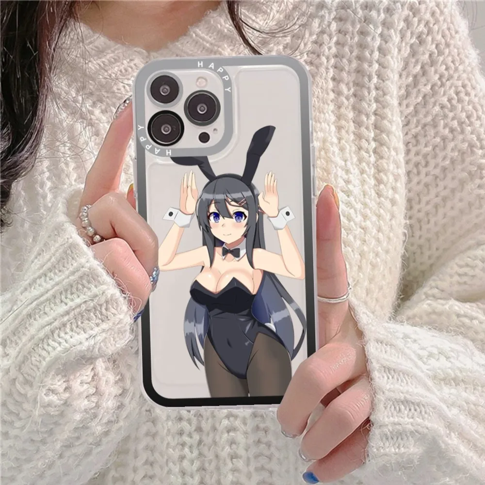 Чехол для телефона аниме mai sakurajima Redmi 7 8 9 A Note 5 10 11 Pro Max 4G 5G Funfas