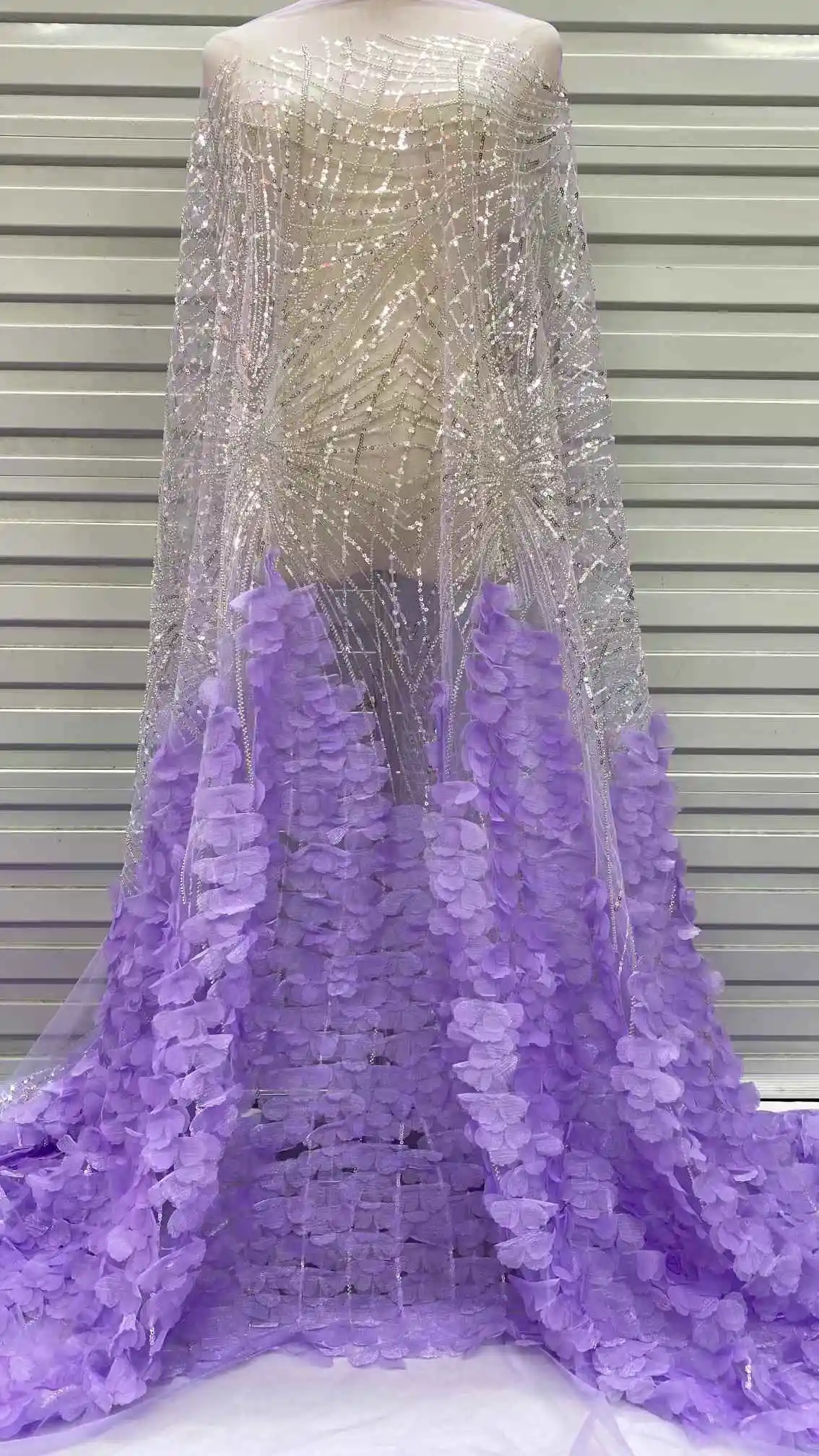 Африканские кружевные ткани с блестками для жениха высокое качество 2024