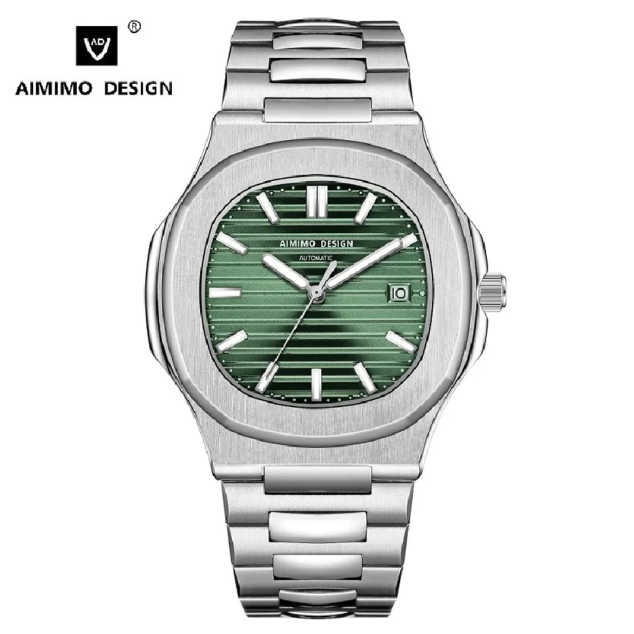 

Japan MIYOTA-8215 Movt Automatic Men`s Watch 41MM Dial Sapphire Mechanical Watches Men C3 Luminous Clock 3ATM Relogio Masculino