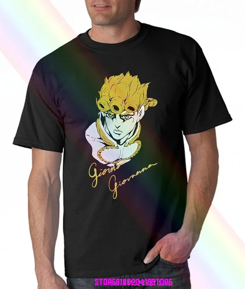 Футболка Jojo Bizarre Adventure Golden Wind Giorno Giovanna TT Jjba Ne