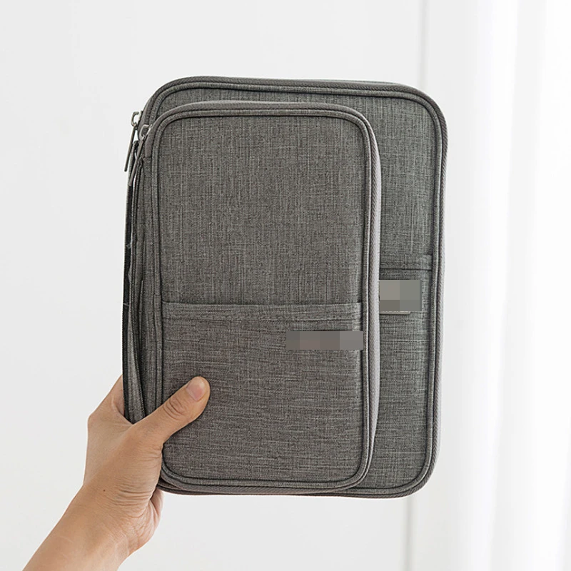 New Multi-functional Korean-style Document Bag With Oxford Cloth, Waterproof And Convenient For Storing Cards,