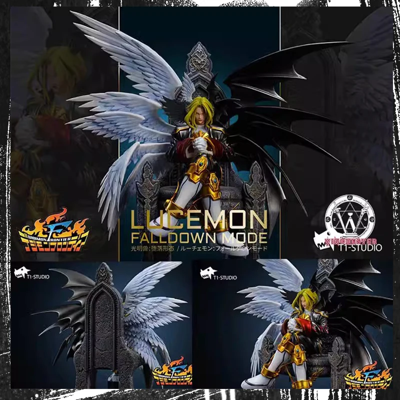 Lucemon Falldown Mode Action Figurine Digimon Adventure Toy 2023 Hot Item Birthday Gift