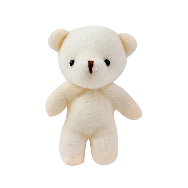 5 шт. Рождественский маленький мишка плюшевая игрушка подвеска на рюкзак