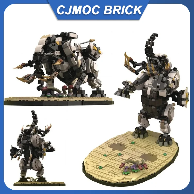 1203 шт. MOC тремтуск с подставкой строительный блок машина игра Monster сборка