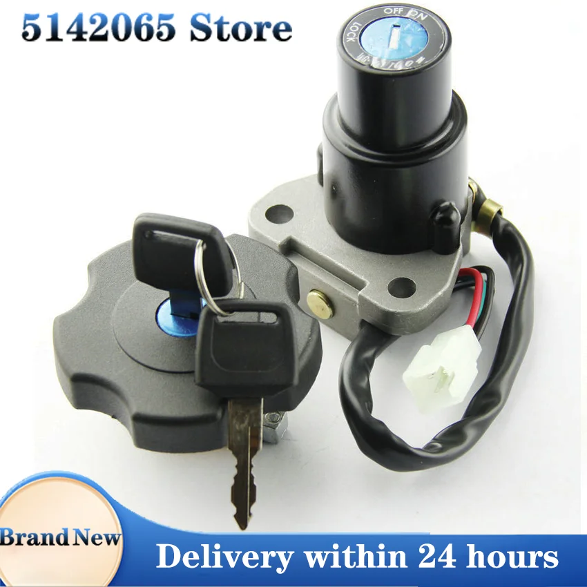 

Motorcycle Ignition Key Switch Fuel Gas Cap Seat Lock Kit For Yamaha XT600 TW200 DT200 DT200R XT225 Serow 225 DT 200 200R XT600