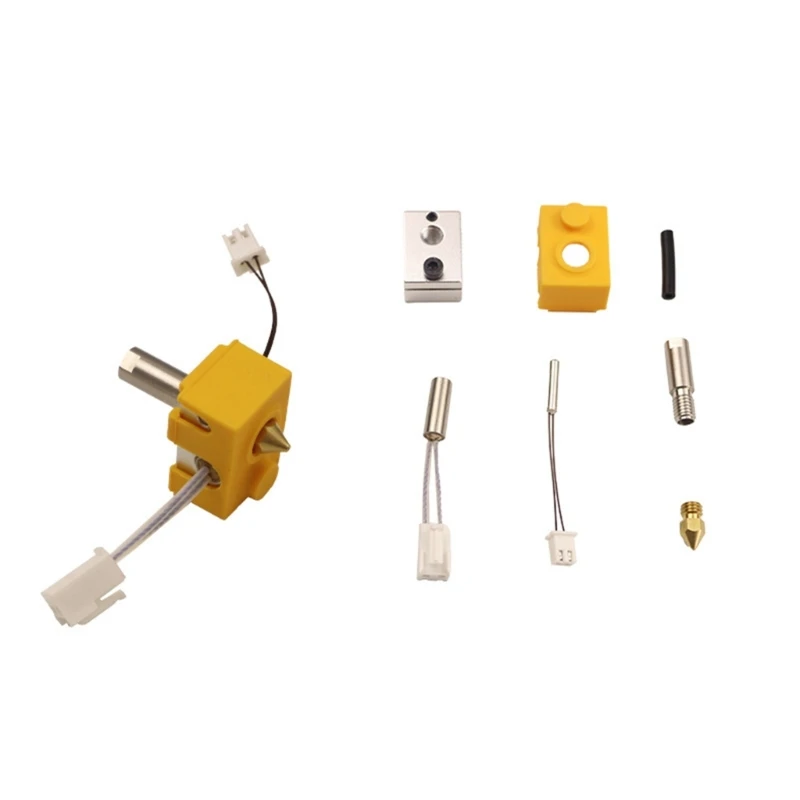 

Экструзия для головки сопла термистора нагревательный стержень Hornet детали для 3D принтера силиконовая втулка для замены тепловой трубы