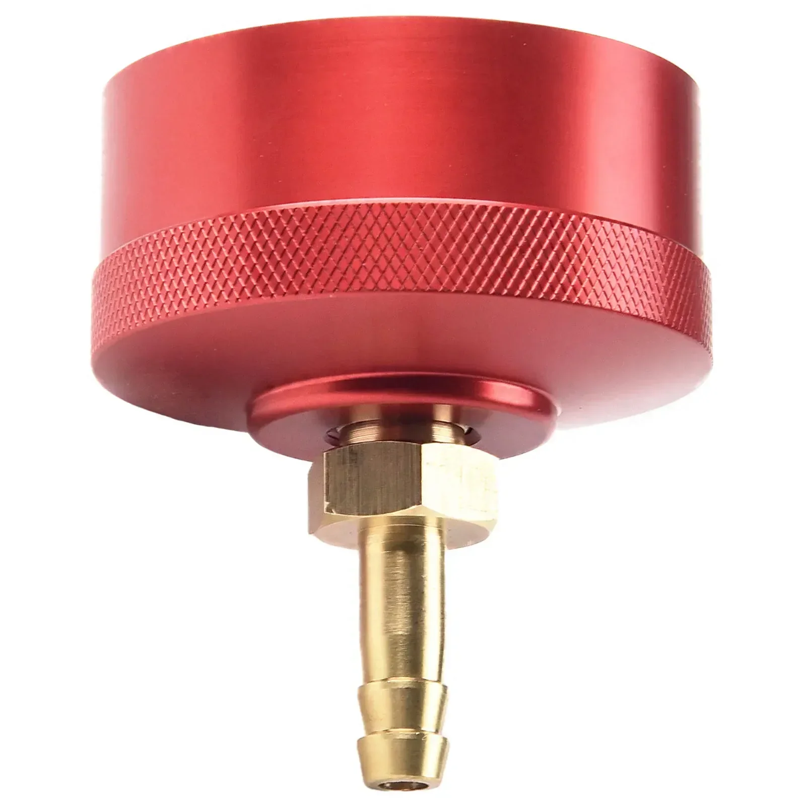 Алюминиевая удлинительная крышка заготовки с ЧПУ газовый колпачок порт NPT 1/4