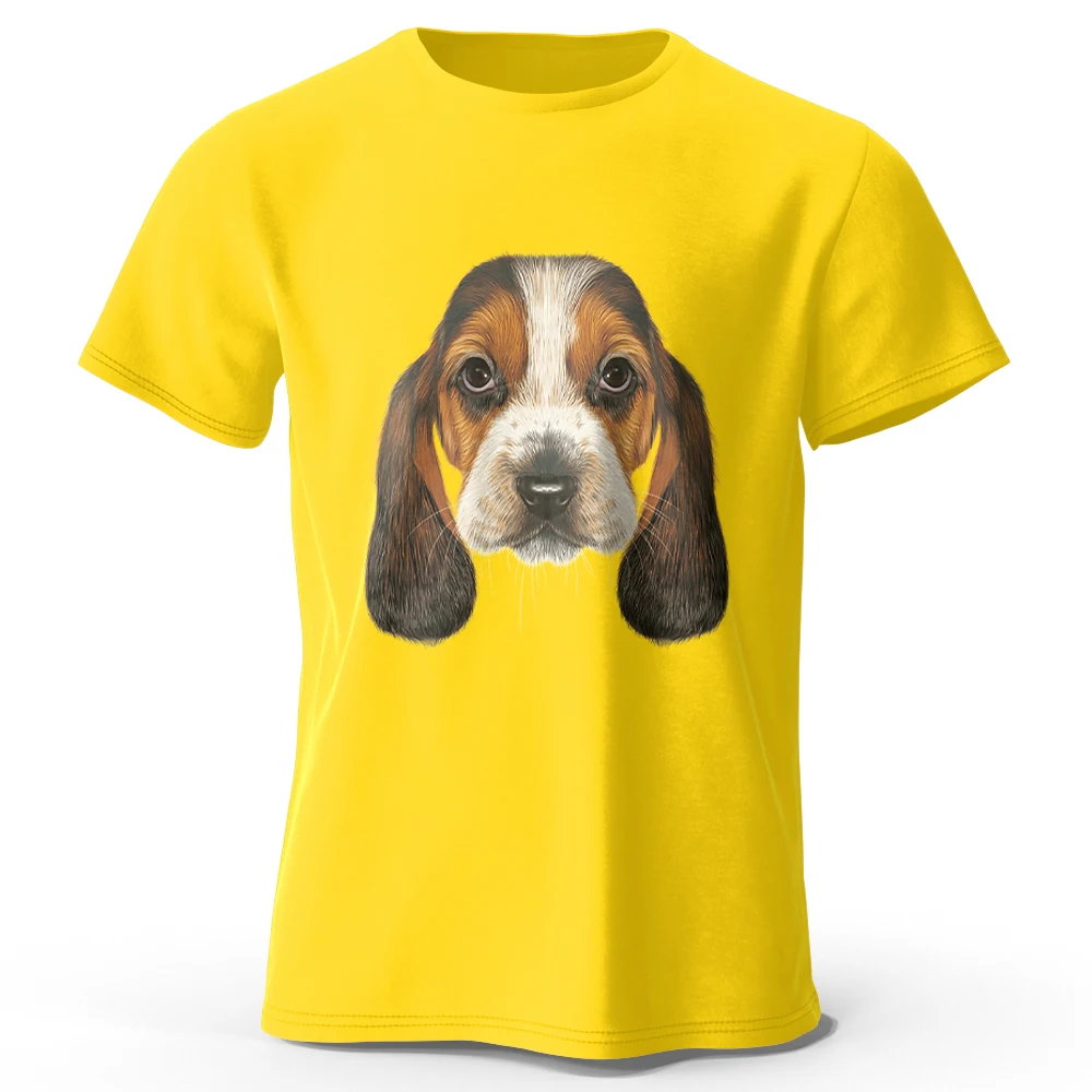 

Мужская/Женская футболка из натурального хлопка с коротким рукавом