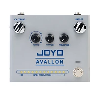 new joyo r 19 avallon guitar compression guitar pedal compressor with gain decay indicator guitars effect parts accessories