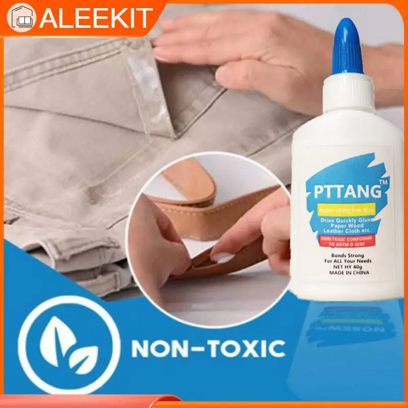 

Strong Sticky Sew Glue Cloth Glue Clothes Glue Repair Sofa Car Instant Quick Fix Repair Adhesive DIY Waterproof Universal Glue