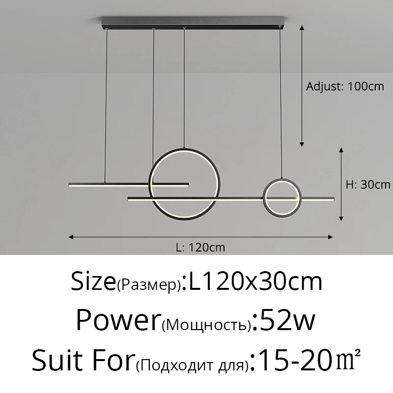 

Подвесные светильники для столовой, минималистичный современный светильник, комнатный декор, барная стойка, обеденный стол, осветительные приборы