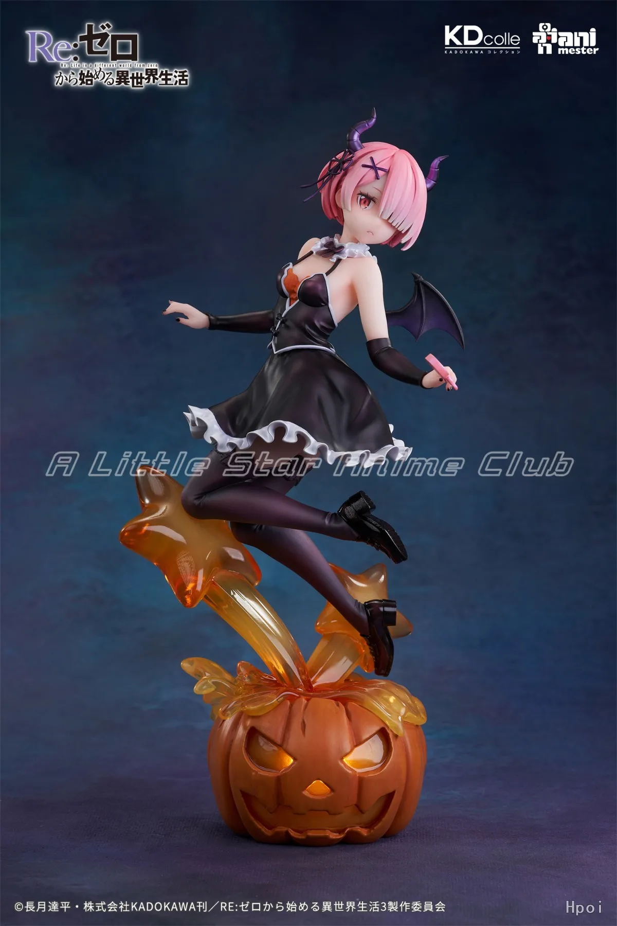 Фото В наличии оригинальная KADOKAWA KDcolle Re ZERO Starting Life in Another World RAM/REM Magic Night Magic аниме фигурка модель подарочная игрушка №4