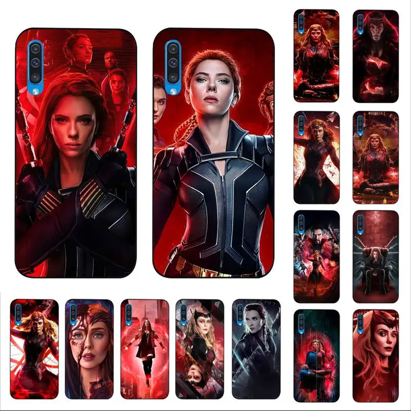 

Disney Black Widow Phone Case for Samsung A51 01 50 71 21S 70 10 31 40 30 20E 11 A7 2018