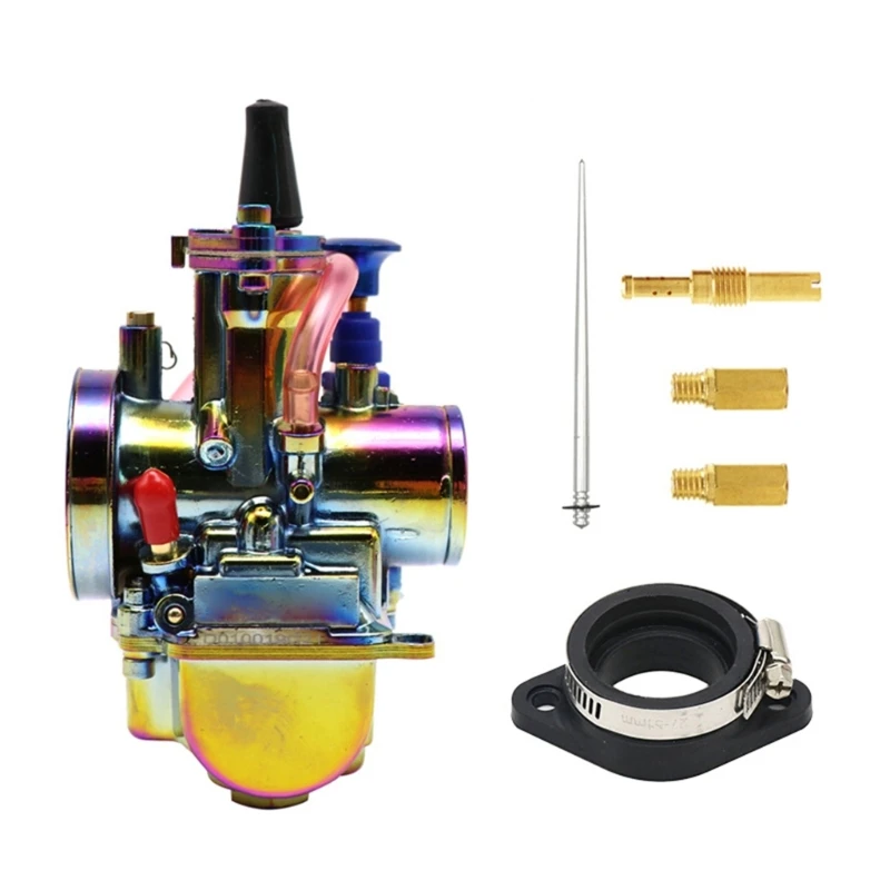 Карбюратор для мотоцикла с Power Jet 21 24 26 28 30 32 34 мм квадроцикла объемом 50-350 куб.см.