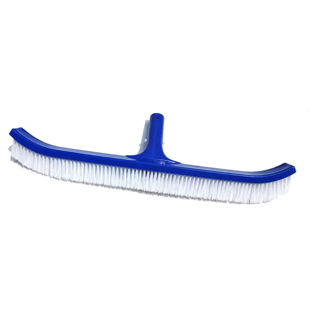 

18 Inch Swimming Pool Brush Pond Cleaner Cleaning Wall Floors Tiles Portable Mini Broom Scrubber