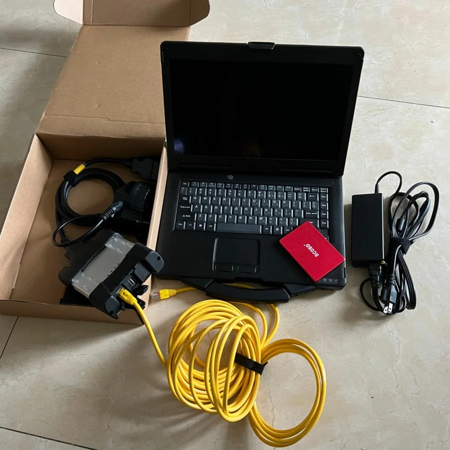 2024 Expert Software ICom Next MB Star C4 SD Wi-Fi Connect Мультиплексор Кабели OBD2 2 в 1 ТБ HDD SSD CF53