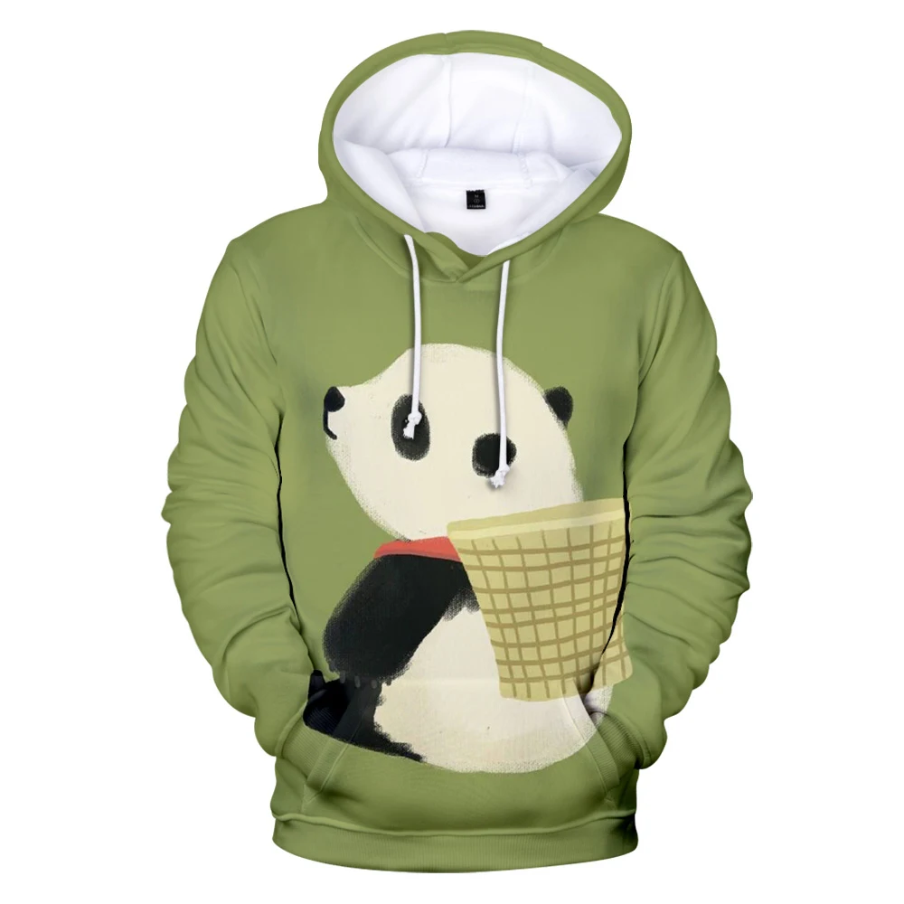 

Popular 3D Panda Hoodies Sweatshirt Men Women Hip Hop Print Hooded Cute Children Panda 3D Hoodies Sweatshirt 100-4XL Oversized