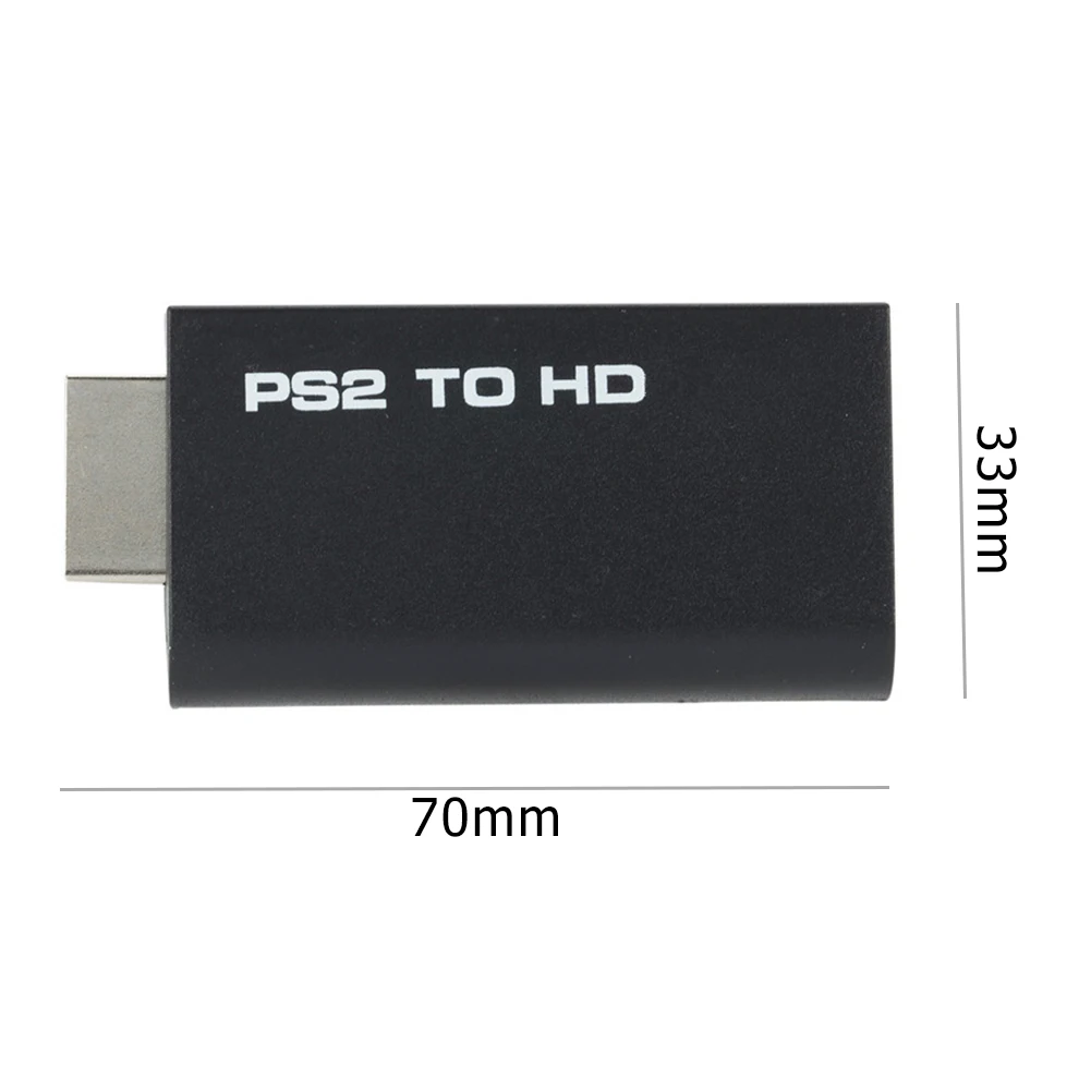 PS2 to HDMI-compatible Converter Full HD Video Conversion Transmission Interface Adapter Game Console to HD TV Projector images - 6