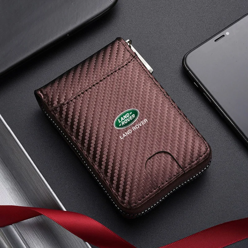 

Модный винтажный кошелек с пряжкой в виде башни, банковский кошелек для монет для Land Rover Discovery Range Rover Evpque Velar Defender, аксессуары