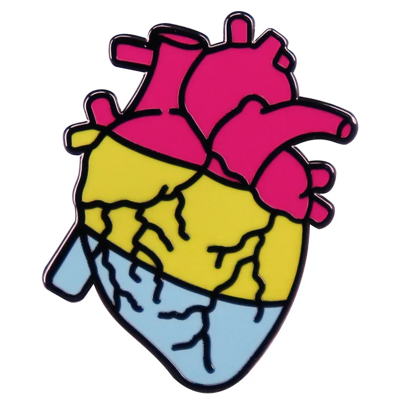 

Брошь в виде гордости D0733, эмалированные булавки с милым сердцем, гей-броши, значки, джинсовые куртки, ювелирные изделия для детей и женщин