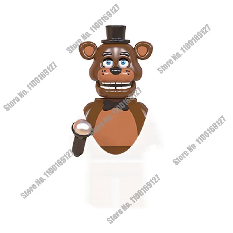 Мини-кирпичи WM6074 WM6097 фигурка игры FNAF искусственная кожа триллер кошмарный