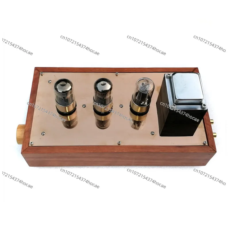 Ламповый предусилитель 6N8P 6SN7 выпрямитель желчи 6Z5P передний Hi-Fi в коробке из