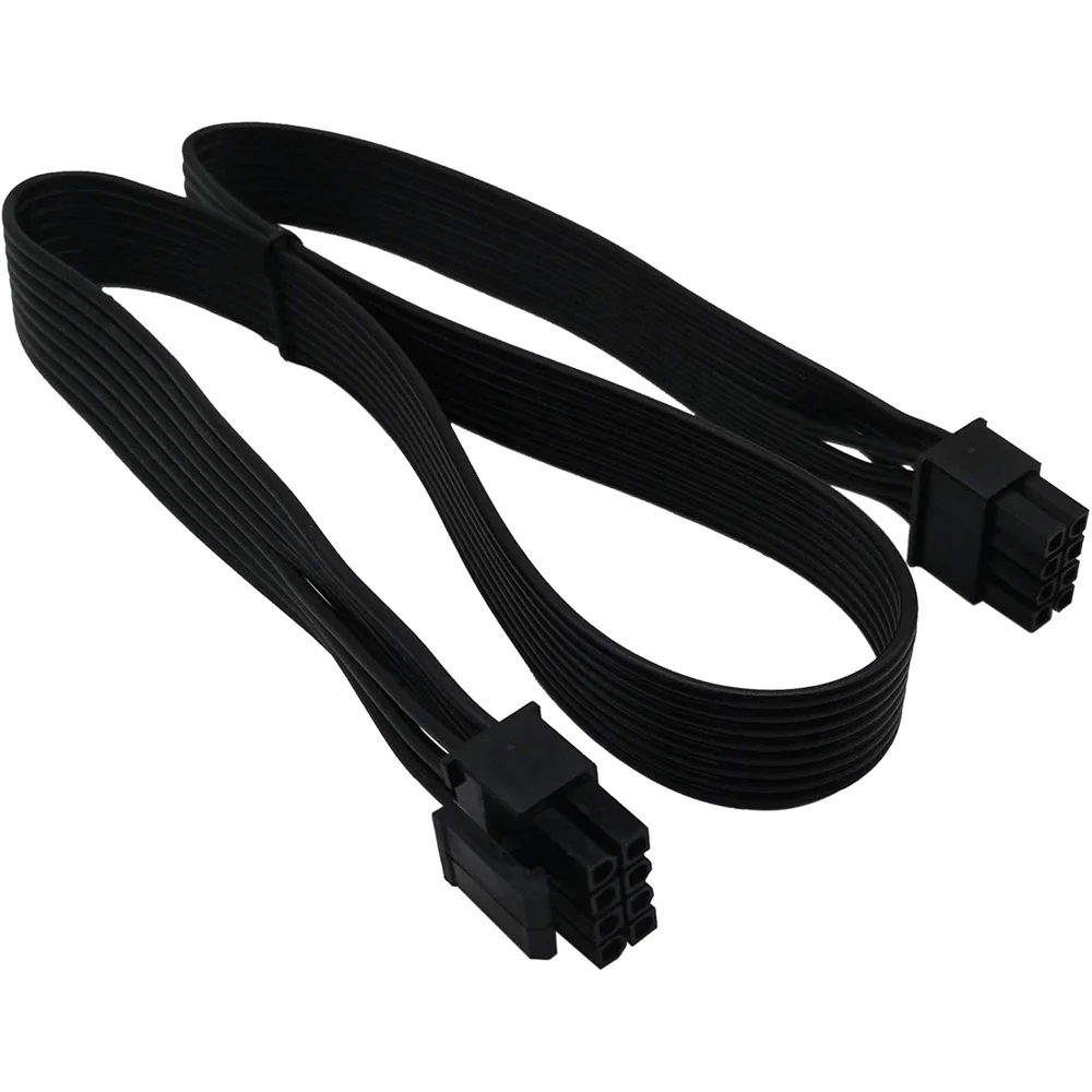 

CPU 8 Pin Male to CPU 8 Pin (4+4) Male EPS-12V Motherboard Power Adapter Cable for Modular Power Supply (60cm)